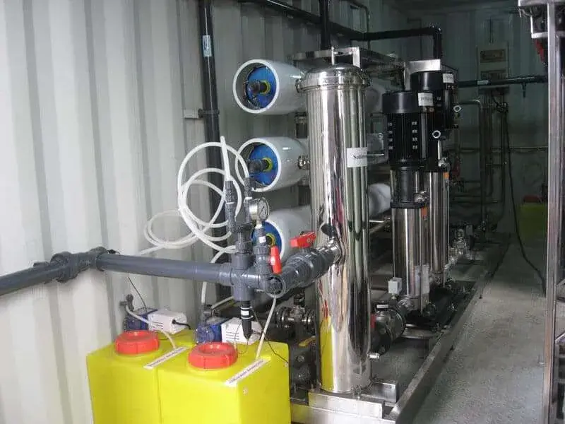 100TPD Equipamento móvel de abastecimento de água 100TPD Equipamento móvel de abastecimento de água