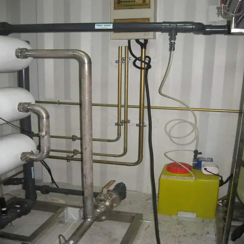 100TPD Equipamento móvel de abastecimento de água 100TPD Equipamento móvel de abastecimento de água