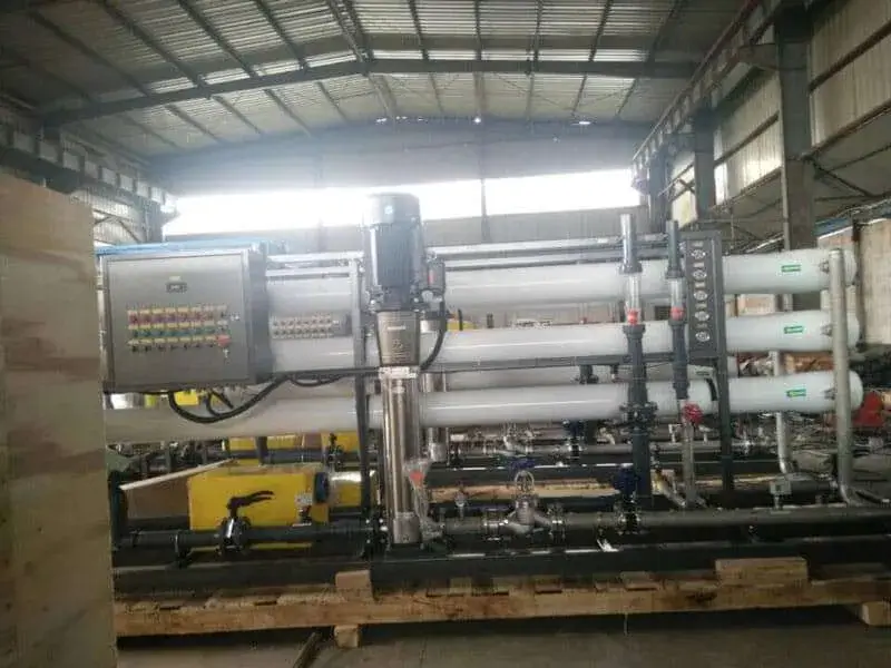 20TPH RO system with pre-treatment 20TPH RO system with pre-treatment