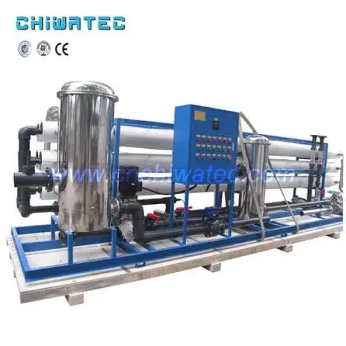 Sistema de tratamiento de agua comercial