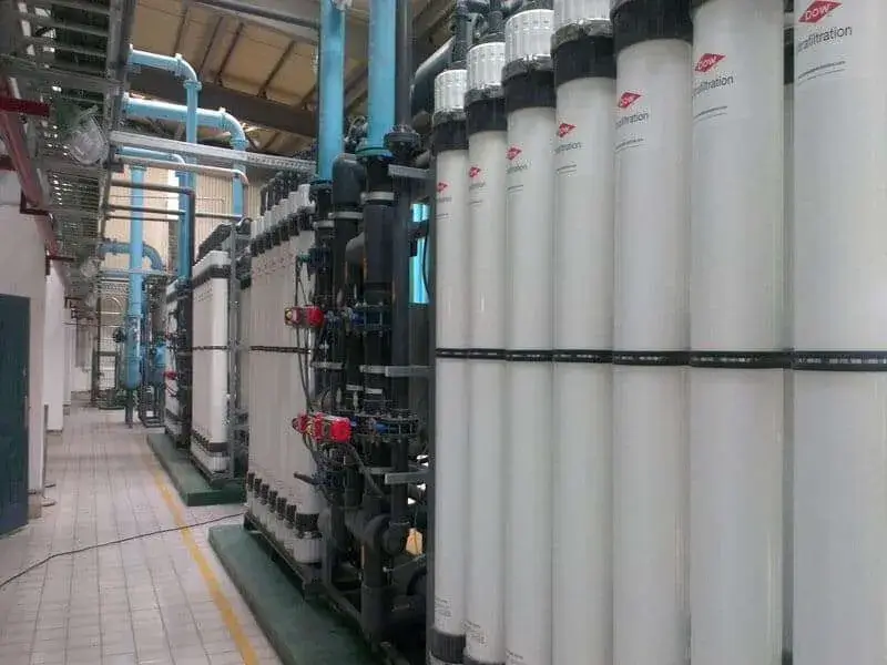 Cooling tower make up water treatment system 650TPD EPC project Sistema de tratamento de água de reposição de torre de resfriamento 650TPD EPC