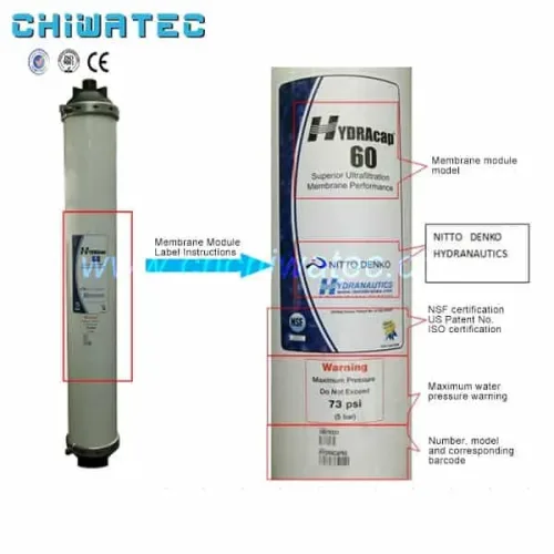 HydraCap60 uf membrane