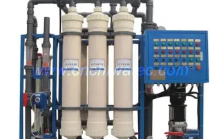 Tratamiento de agua con membrana UF