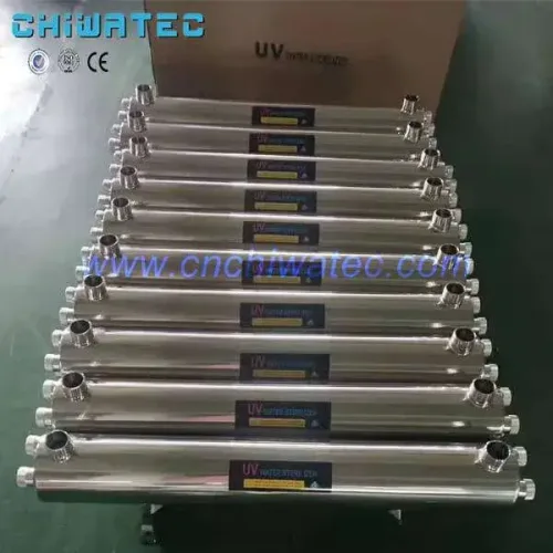 Esterilizador UV para piscina.