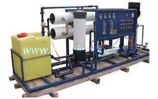 máquina de ro de agua salada